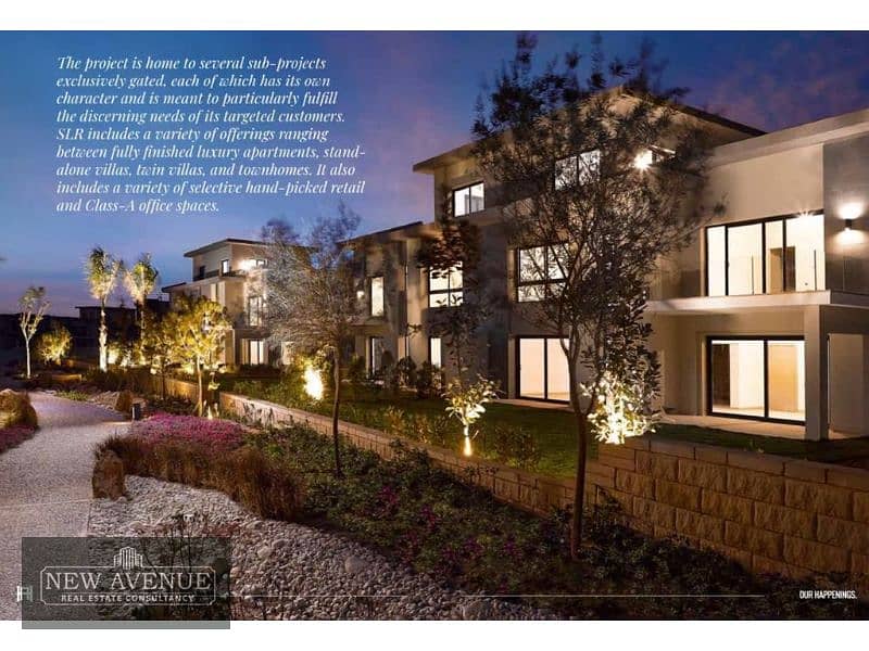 50,000,000/EGP twin house for Sale Swan Lake Residences, New Cairo