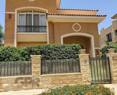 3 Bedroom Villa for Sale in Katameya, Cairo - Standalone villa for sale in Stone Park New Cairo 515m with installments  ستون بارك التجمع الخامس