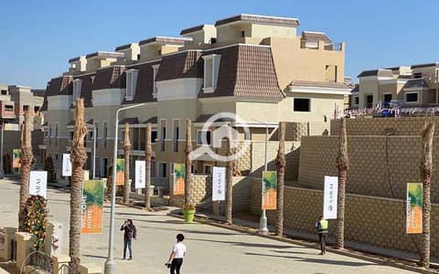 4 Bedroom Twin House for Sale in Madinaty, Cairo - فيلا 239م للبيع في كمبوند سراي بجوار مدينتي مباشرة