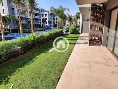 2 Bedroom Apartment for Sale in New Cairo, Cairo - Ground floor apartment with garden, 120 sqm, in El Patio Oro Lavista in Fifth Settlement  In golden square