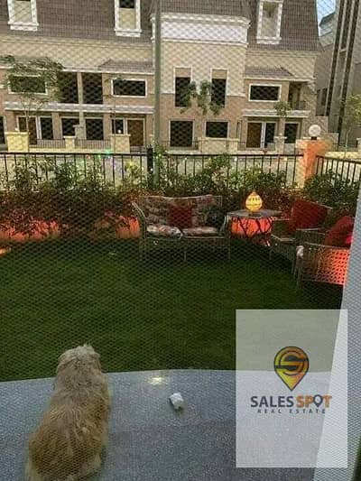 3 Bedroom Apartment for Sale in New Cairo, Cairo - With a 5% down payment, an apartment for sale, 147 m, in a garden with a wonderful view directly on the Suez Road - Sarai Compound