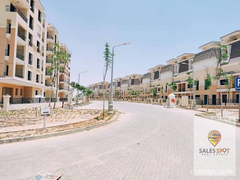 With only 5% down payment, own a villa in Mostakbal City, The Butterfly Compound