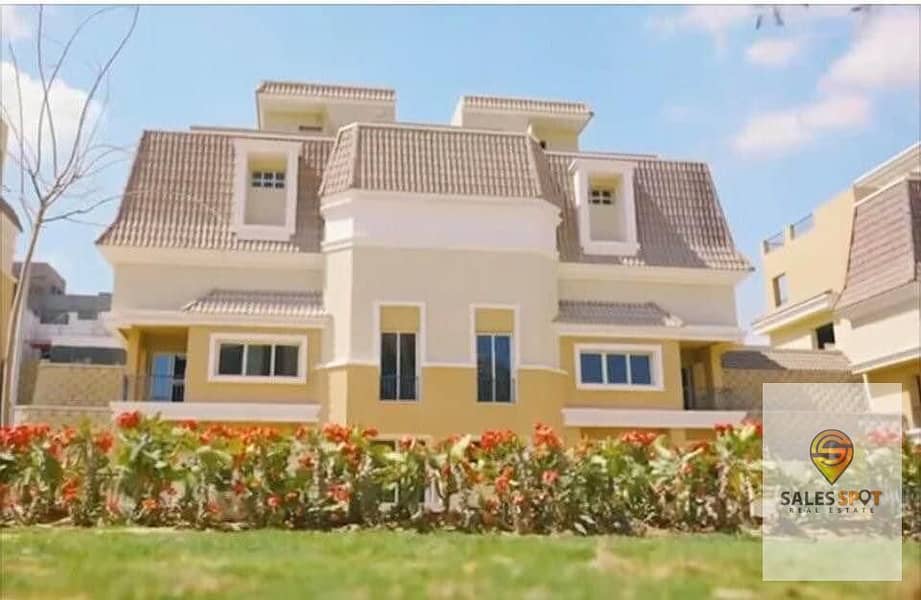 Villa for sale at the price of an apartment in The Butterfly, Mostakbal City