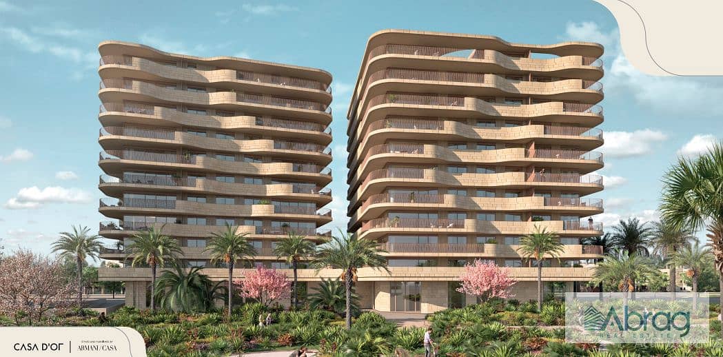 Own an hotel apartment by Armani CASA in Egypt