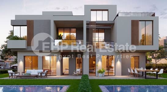 6 Bedroom Villa for Sale in New Heliopolis, Cairo - twin houses for sale in sodic east compound. jpg