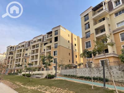 3 Bedroom Apartment for Sale in Mostakbal City, Cairo - Studio for sale in garden | Double View | Sarai Compound Next to my city | 42% discount