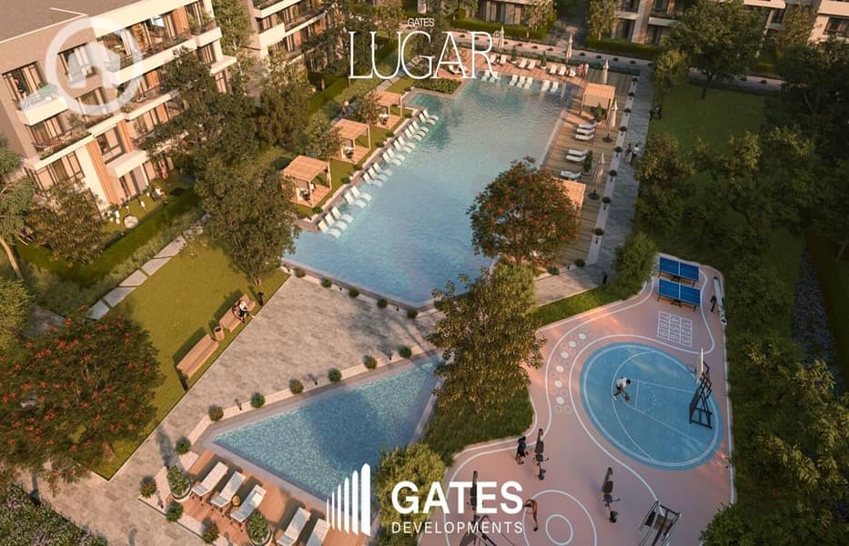 2 Gates Developments - Lugar - Bird eye - pool. jpg