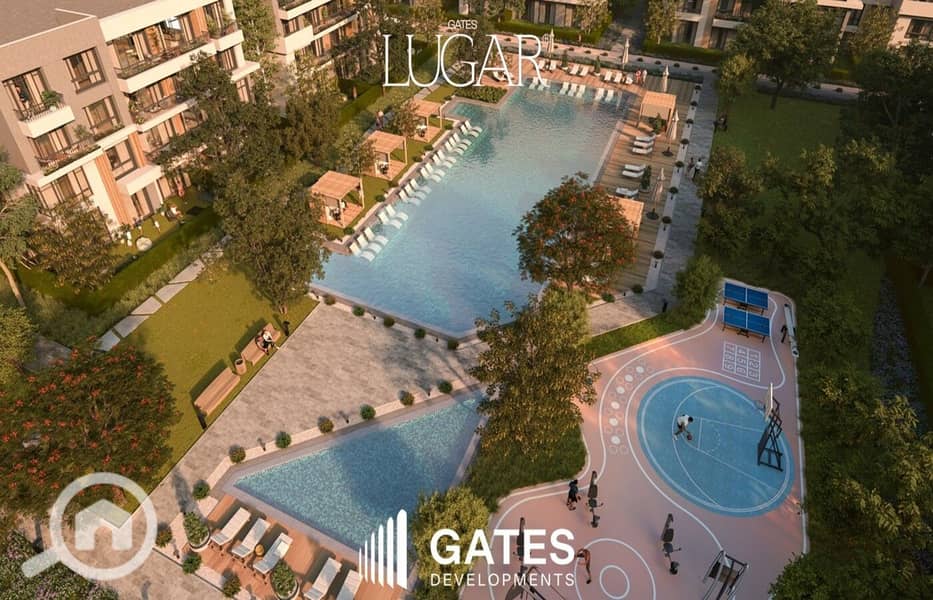 4 Gates Developments - Lugar - Bird eye - pool. jpg