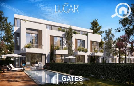 تاون هاوس 3 غرف نوم للبيع في الشيخ زايد، الجيزة - Gates Developments - Lugar - Maisonette. jpg