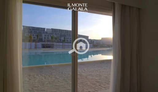 3 Bedroom Chalet for Sale in Ain Sukhna, Suez - شالية بفيــو تحفـــه للبيع 115م (3غرف) _ المونت جلالة ilmonte galala