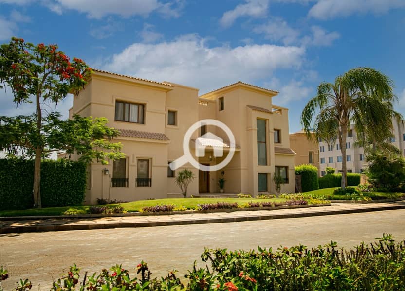 Standalone for ready to move for sale behind the American University in Katameya Gardens