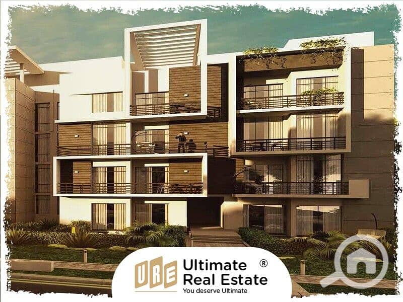 5 Apartments with garden for sale in Fifth Square. jpg