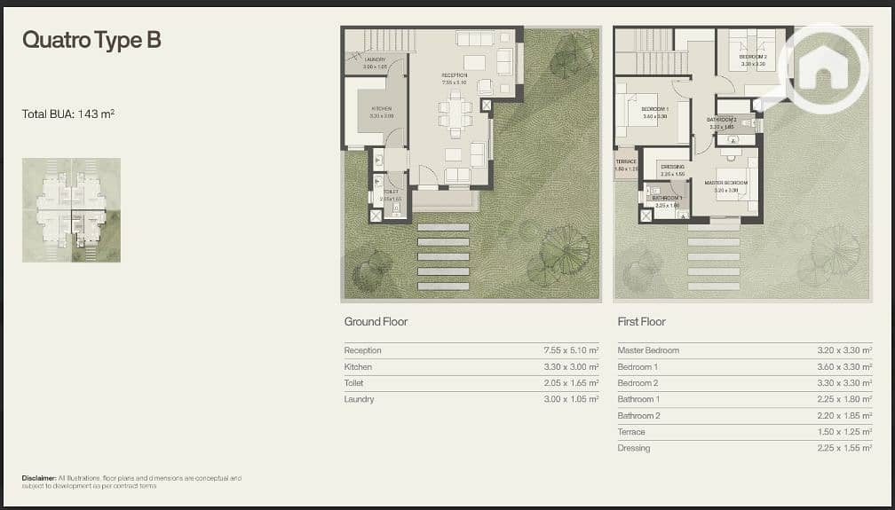 5 LAY OUT Q VILLA TYPE B ORGAMI . png