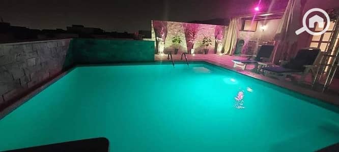 4 Bedroom Penthouse for Sale in New Cairo, Cairo - للبيع فورى بنتهاوس 250م امام الجامعة الامريكية قسط6سنوات جاهزNew Cairo