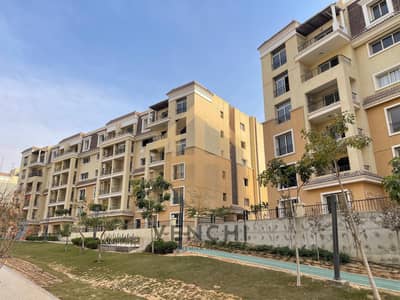 3 Bedroom Apartment for Sale in Mostakbal City, Cairo - Studio for sale in garden | Double View | Sarai Compound Next to my city | 42% discount