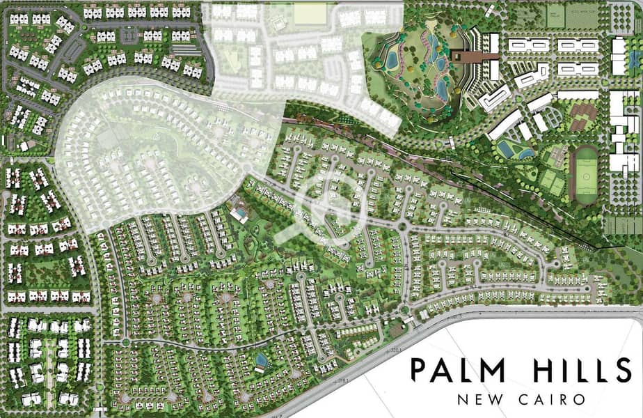 8 Master Plan For Palm Hills New Cairo. jpg