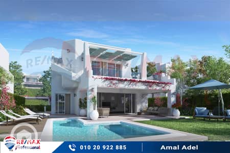 5 Bedroom Villa for Sale in North Coast, Matruh - Chalet B Back. jpg