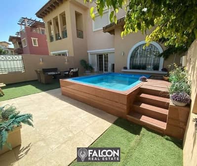 5 Bedroom Twin House for Sale in Shorouk City, Cairo - Twin House in Shorouk City，EL Patio Casa 5 bedrooms 5600000 EGP - 199611849