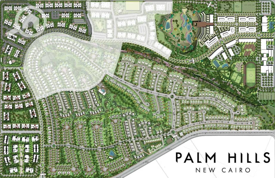 14 Master Plan For Palm Hills New Cairo. jpg