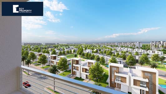 شقة 3 غرف نوم للبيع في مدينة المستقبل، القاهرة - Appartment-42-Balacony-View. jpg