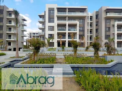 3 Bedroom Apartment for Sale in New Cairo, Cairo - Ground floor apartment with garden for sale, ready for delivery, fully finished, Address East, Fifth Settlement