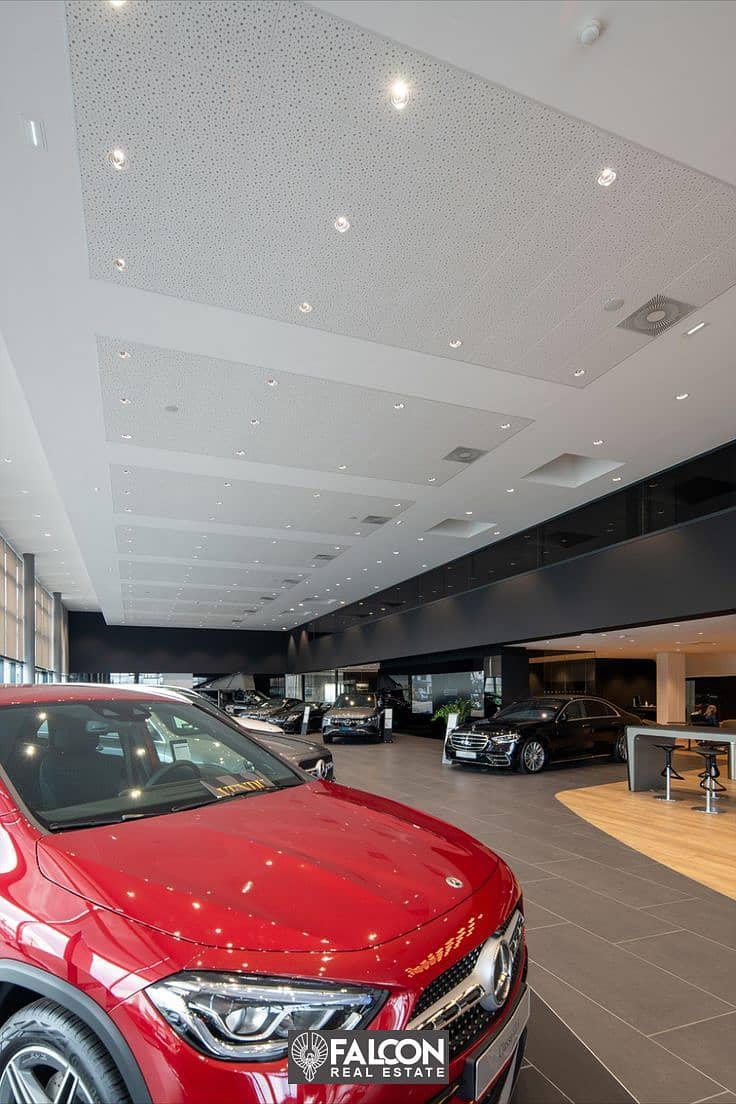 2 Acoustic gypsum ceilings in Mercedes-Benz showroom (2). jpeg