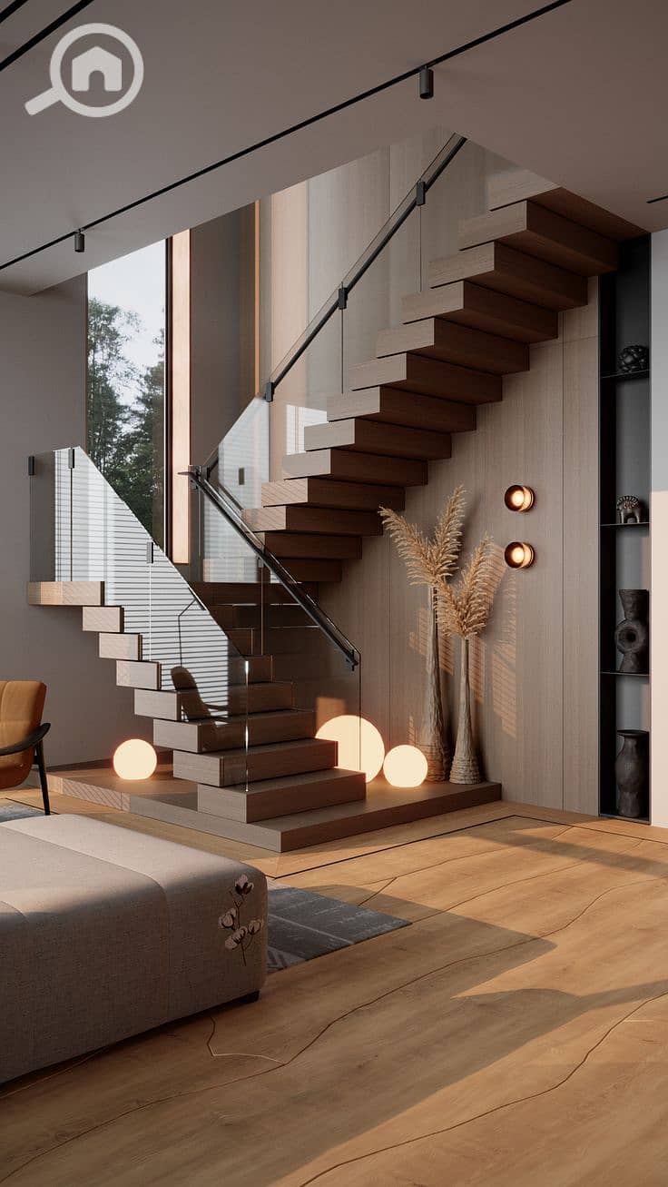 22 Beautiful Stairs That Will Make Climbing To The Second Floor Less Annoying. jpeg