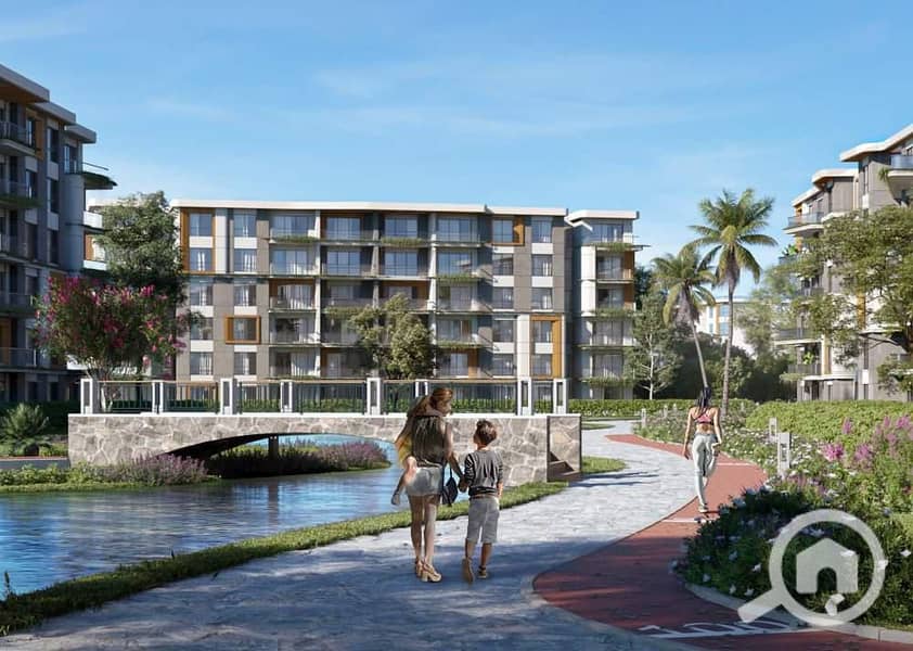 [AP13] Cleo Water Residences Palm Hills New Cairo. jpg