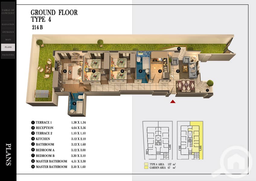 023  214 B Ground floor type 4. jpg