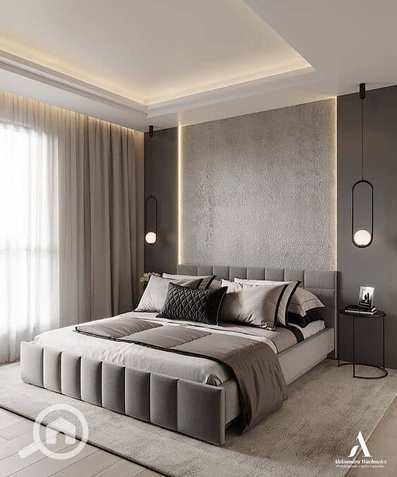 6 Best Gray Bedroom Ideas and Design Inspiration [Montenegro Stone House Renovation Vision Board]. jpeg