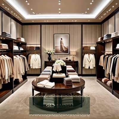 Clinic for Sale in New Cairo, Cairo - Visual merchandising of a clothing store. jpeg