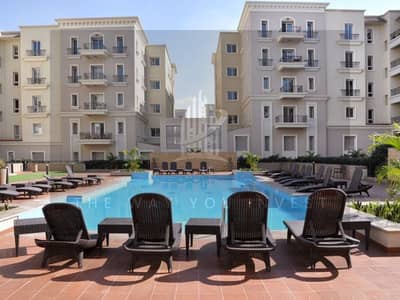 فلیٹ 2 غرفة نوم للايجار في القاهرة الجديدة، القاهرة - outdoor_pool_-_accommodation_in_Cairo_Mivida_by_Axxodia_apartment_rentals_New_Cairo. jpg