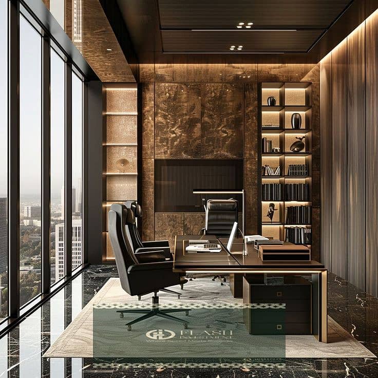 8 Full Guide to Luxury Manager Office Interior Design _ 60 Photos. jpeg