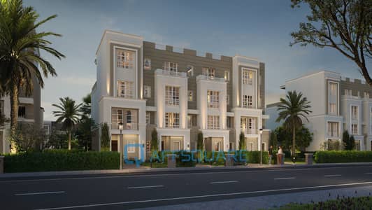 تاون هاوس 5 غرف نوم للبيع في مدينة المستقبل، القاهرة - TOWNHOUSE-4UNITS-FRONT. jpg