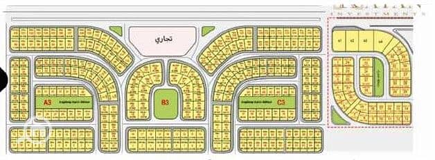 أرض سكنية  للبيع في 6 أكتوبر، الجيزة - اكتوبر بيت الوطن شمال النادي 525متر علي رئيسي داخلي