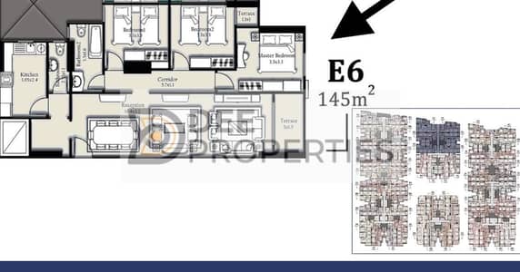 شقة 3 غرف نوم للبيع في سموحة، الإسكندرية - WhatsApp Image 2025-02-06 at 12.06. 39 PM. jpeg