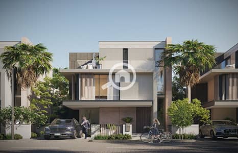 5 Bedroom Townhouse for Sale in 6th of October, Giza - Cam12- Side Villa- Front. jpg