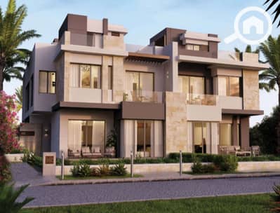 3 Bedroom Townhouse for Sale in 6th of October, Giza - Quad-For-Sale-in-Tawny-HYDEPARK. png