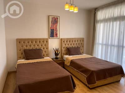 2 Bedroom Flat for Rent in Katameya, Cairo - شقة مفروشة للايجار فى كايروفيستيفال سيتى
